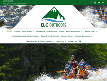 Tablet Screenshot of elcoutdoors.com